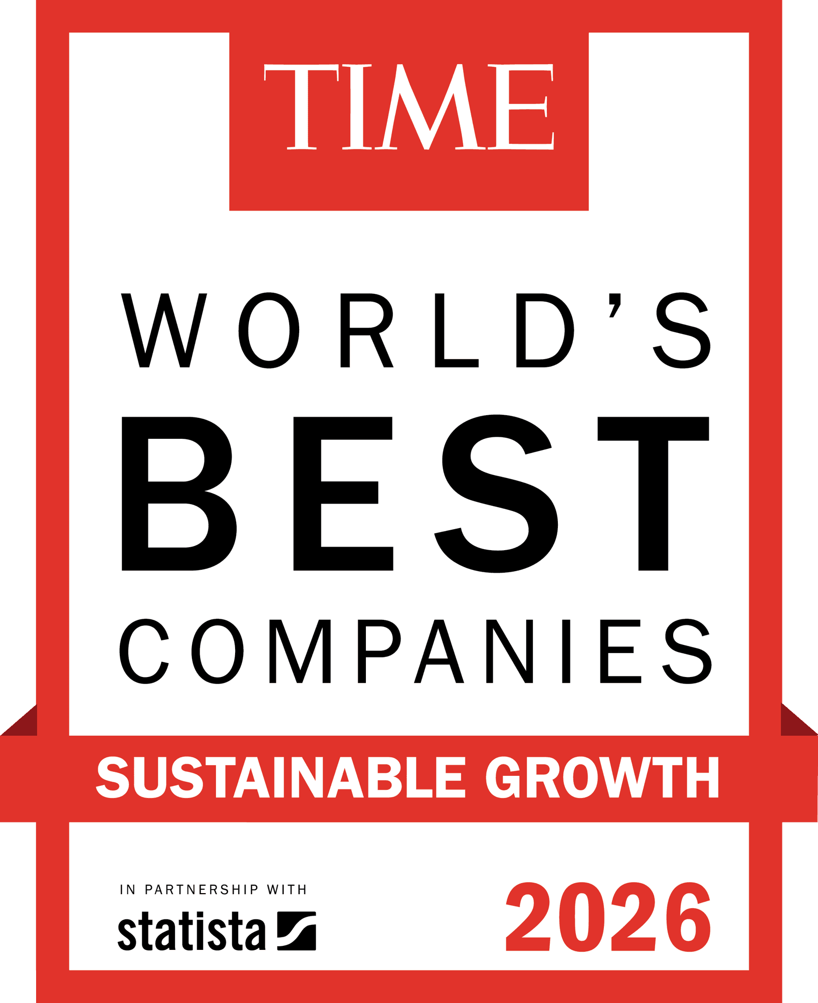 ジェイ エイ シー リクルートメント、米TIME誌とStatistaが選ぶ「World’s Best Companies in Sustainable Growth 2026」で世界110位にランクイン