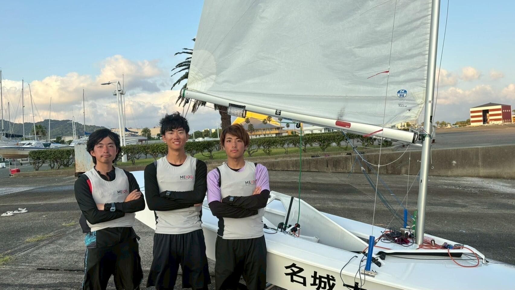 【名城大学・ヨット部】全日本学生ヨット個人選手権大会（８月28日～31日）に出場