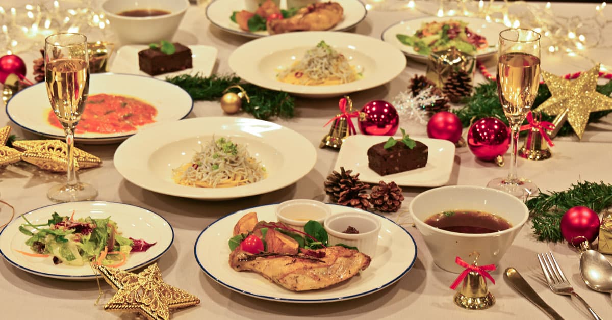 海が見える絶景レストラン、Sails Osaka「クリスマスコース」予約開始！