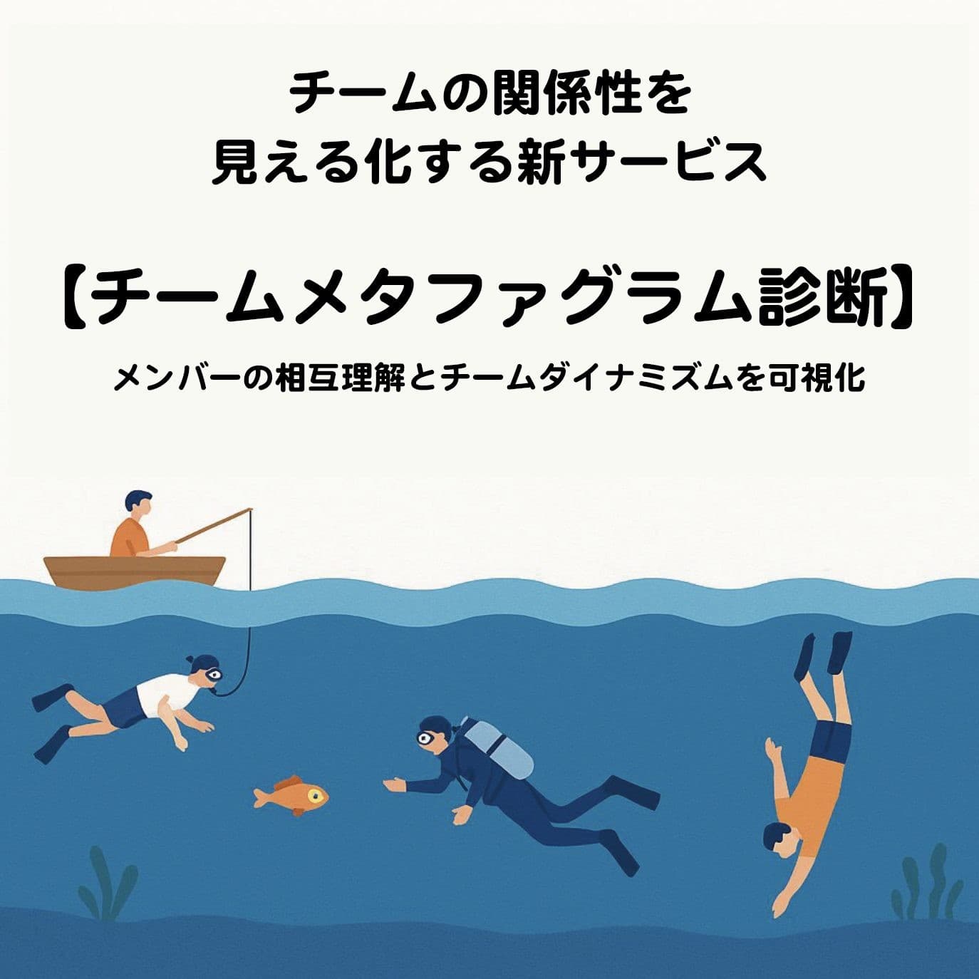 チームの関係性を“見える化”する新プログラム「チームメタファグラム診断」をスタート!