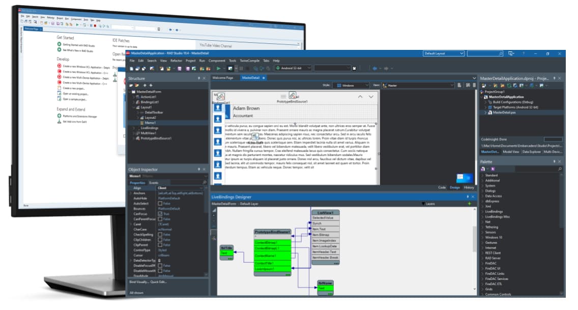 エンバカデロ、RAD Studio 10.4.2 Sydney　 最新プラットフォーム対応のアップデート版を提供開始