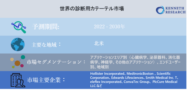 世界の診断用カテーテル市場―2030年末までに925億米ドルに達すると予測