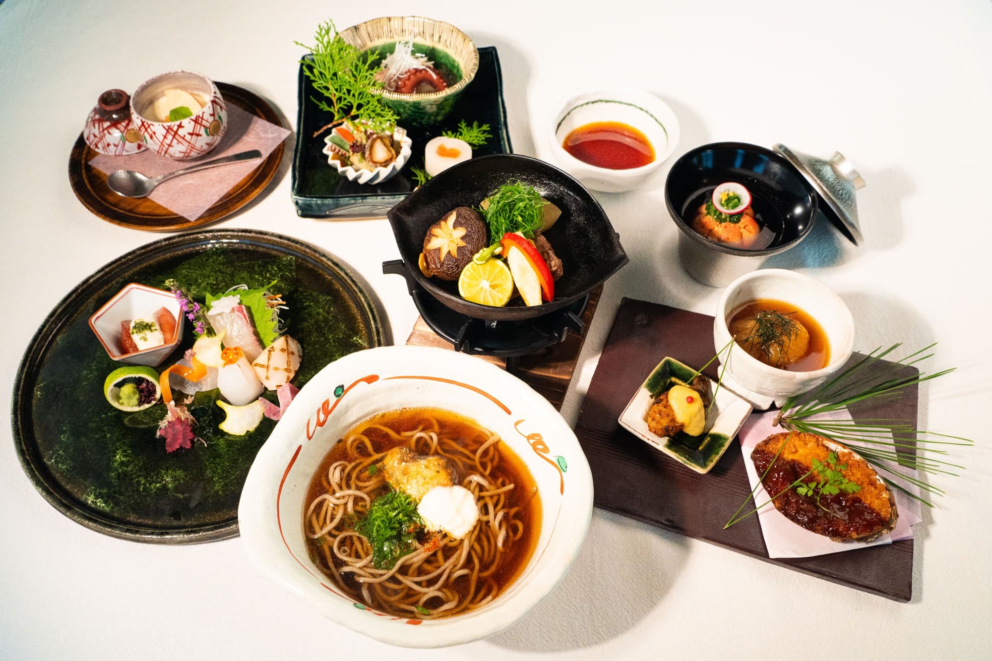 一年のご褒美は淡路島で 心も身体も満たす至福のひととき モダン蕎麦割烹「Oh-SOBAR」『12月初冬の彩り会席』12月1日より提供