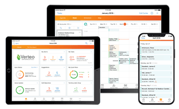 Veeva CRMの新しいリアルタイムアーキテクチャと UIイノベーションがあらゆるデバイスに情報を送り、 現場の生産性を向上