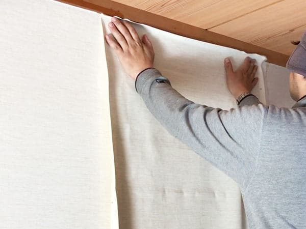 クロス張替えの流れの説明