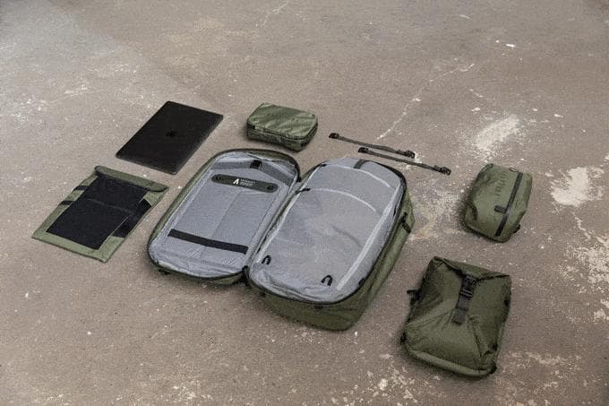 容量可変、形態可変のバックパック　Arrisシリーズ　日本上陸！Makuakeで！！https://www.makuake.com/project/arris