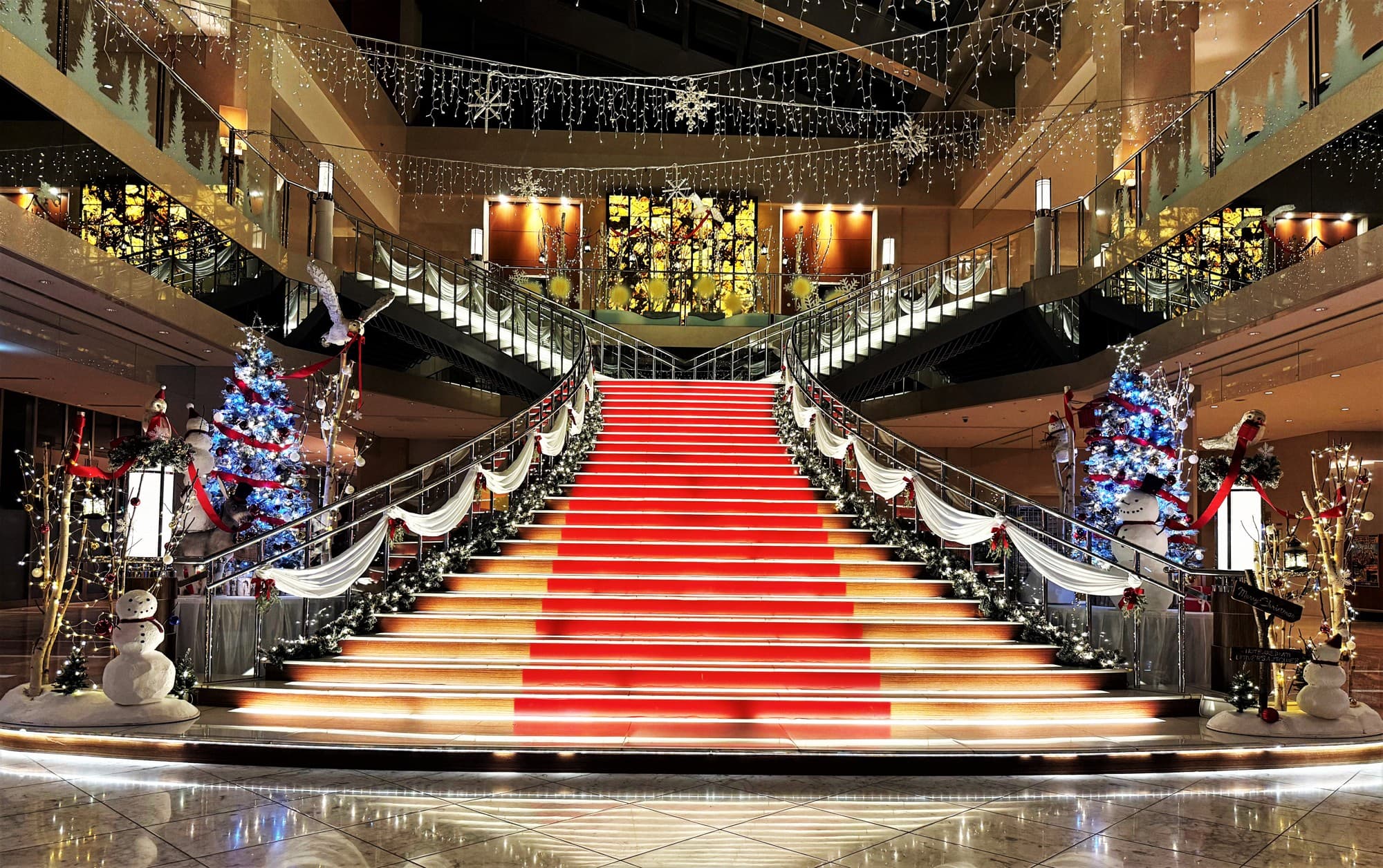 ホテル京阪 ユニバーサル・タワー　ゆきだるまとホワイトクリスマス＆クリスマスルームが登場します