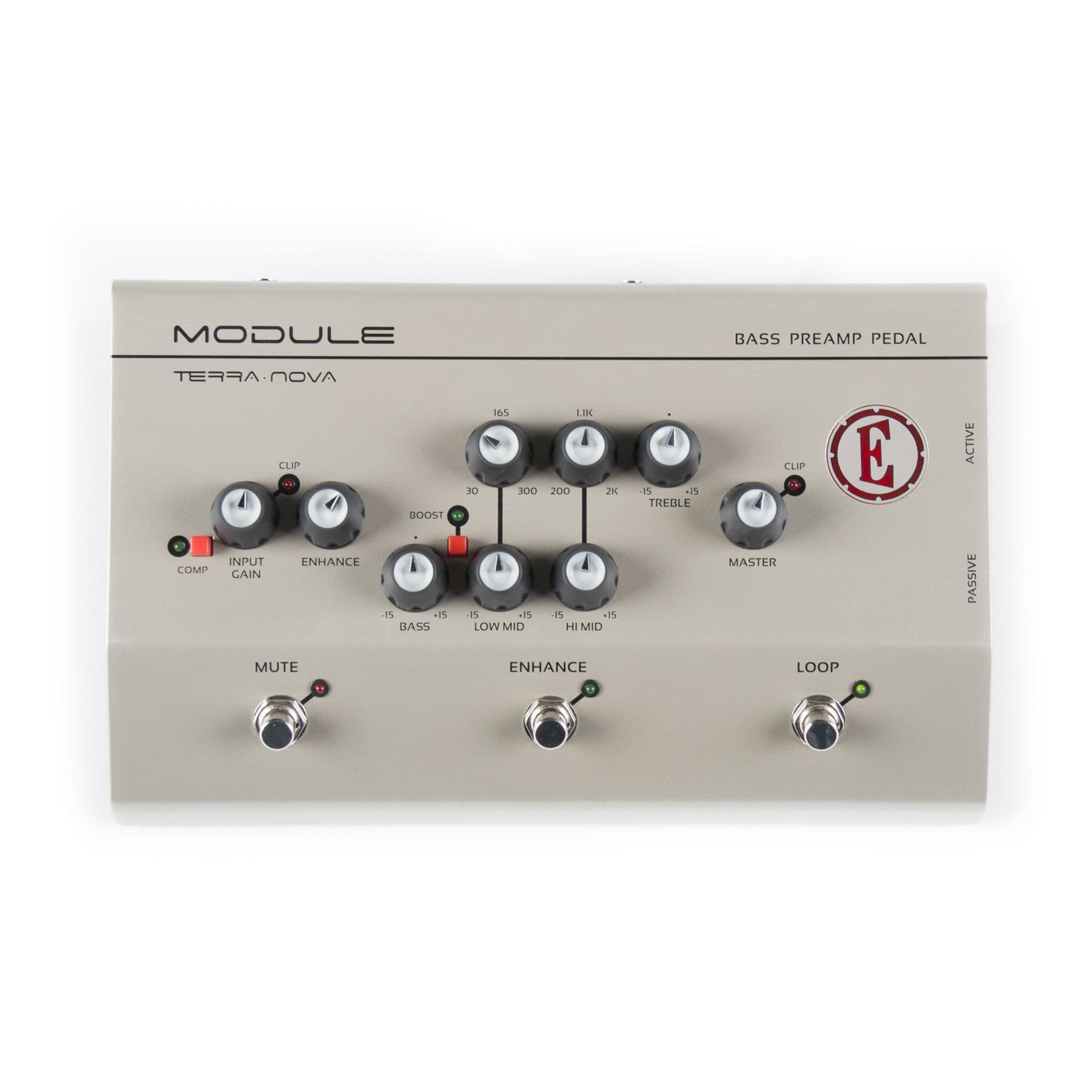EDENのフロアペダル型ベース用プリアンプDI 「MODULE（モジュール）」