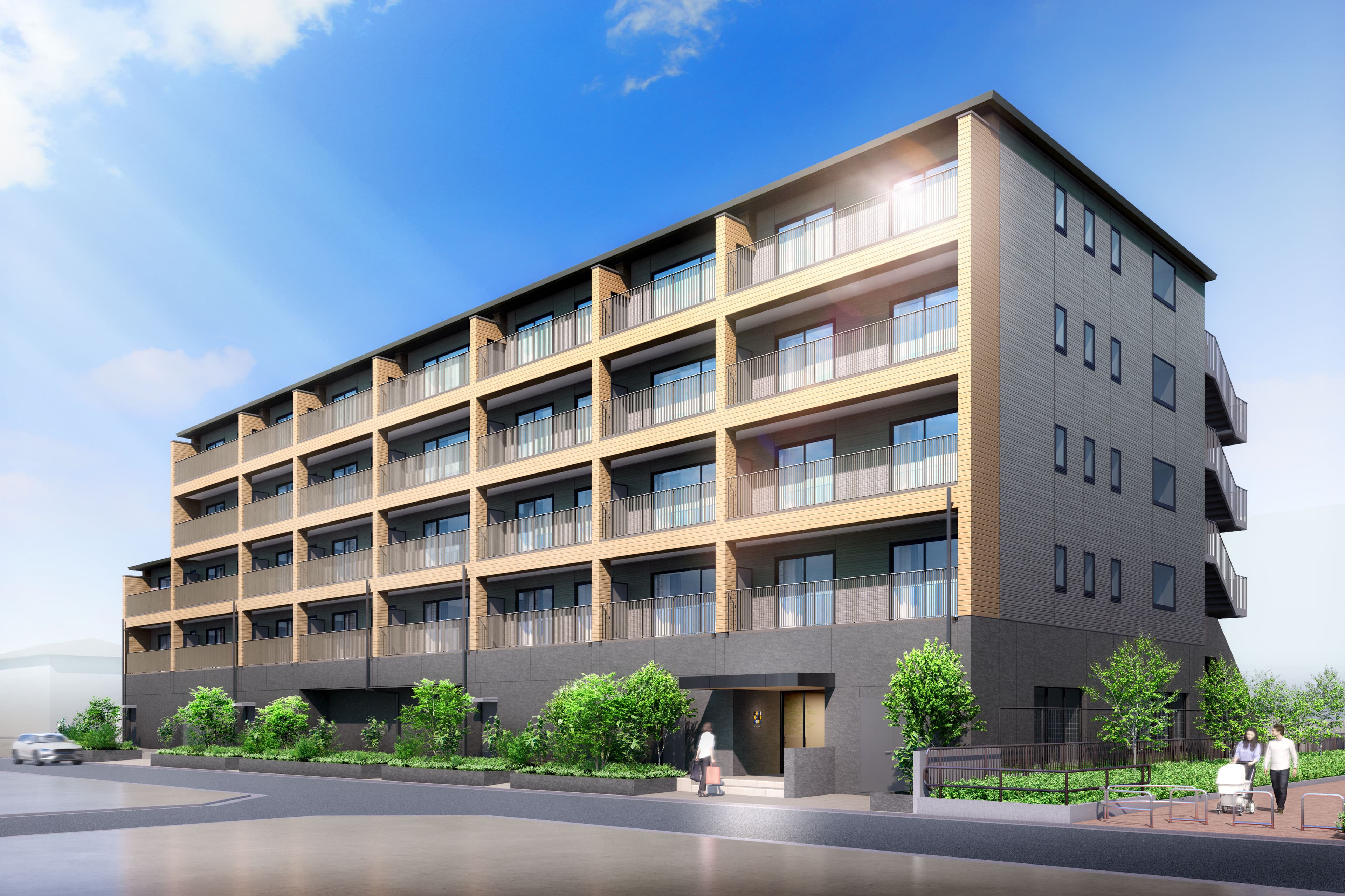木造賃貸マンション「KNOCKS（ノックス）ゆめが丘」 メディア向け内覧会のご案内【相鉄不動産・三井ホーム】