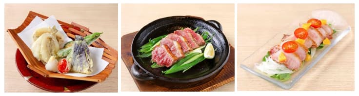 近畿大学ブランド食材の新メニュー3種を発売　「近大産シロギス」や「近大おいし鴨」を使用！