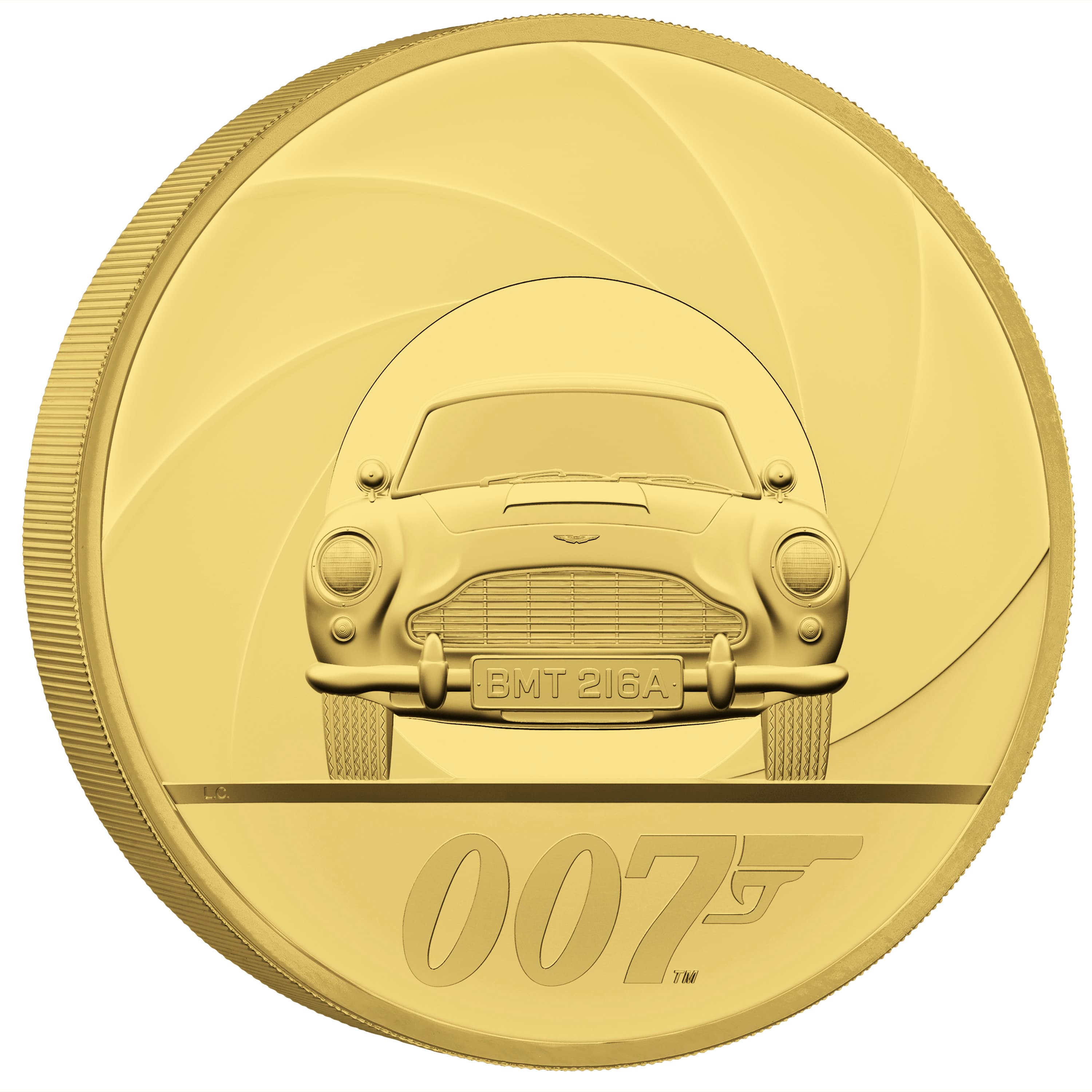 発行数が“世界限定1枚”の7キロ金貨も発行！ 「007 ジェームズ・ボンド 公式記念コイン」が登場
