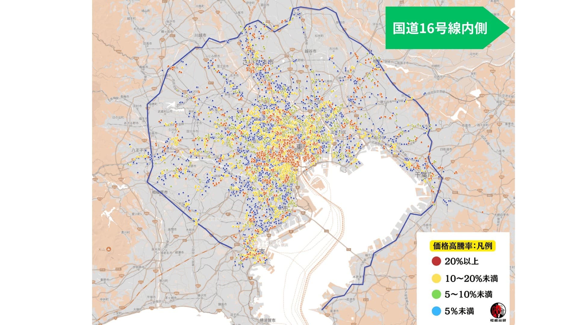 【東京都23区】価格が上昇しづらいエリアなのに、価格が高騰しやすいマンションの特徴は？
