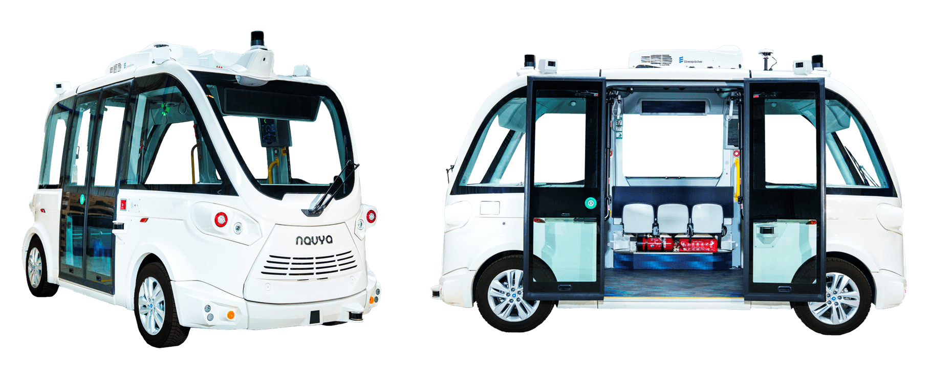 マクニカ、子会社である仏Navya Mobility製の新型自動運転EVバス「EVO3」を発表