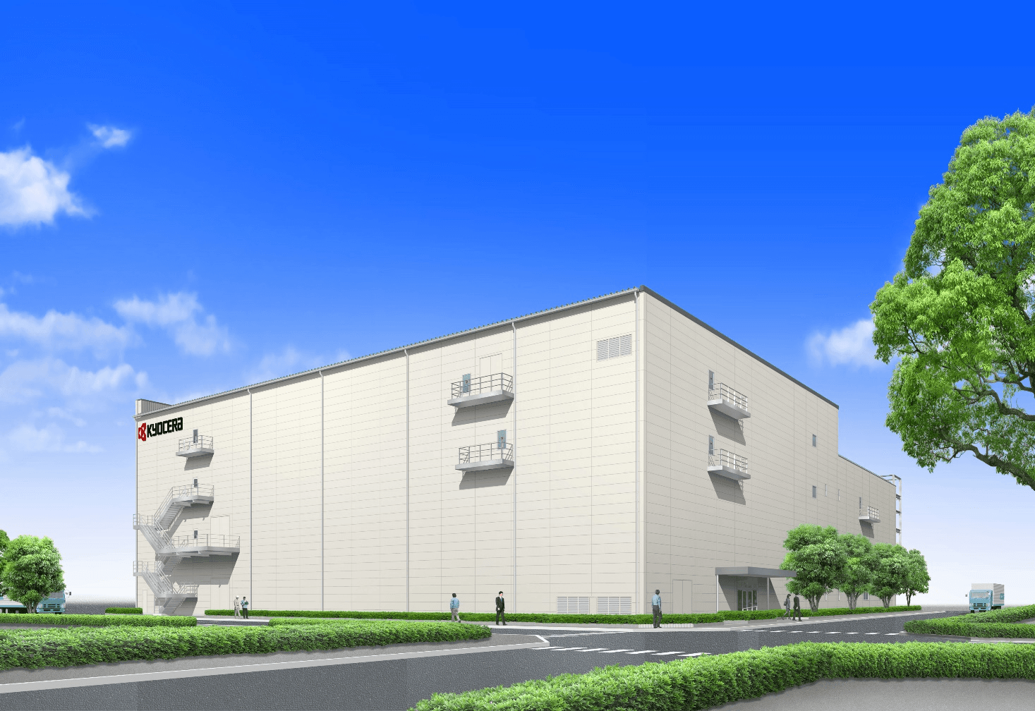 京セラ滋賀野洲工場に新工場棟を建設 