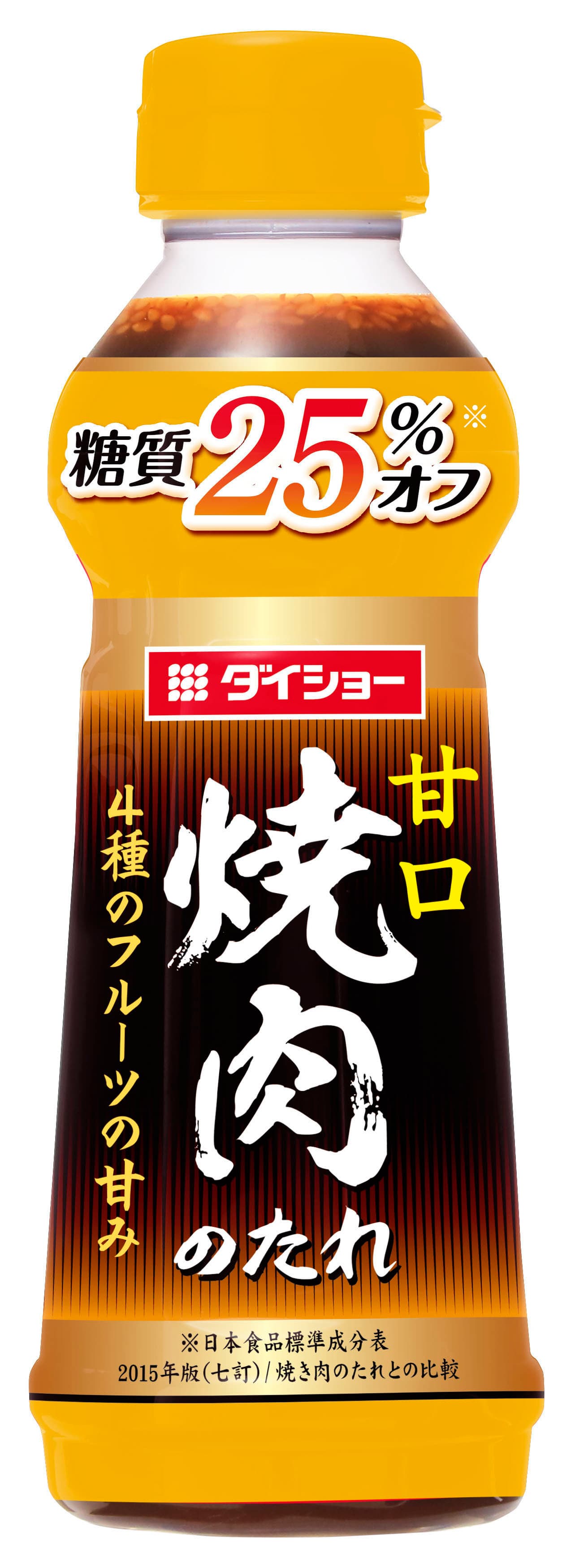 “いつもの味と変わらない”健康志向の焼き肉のたれ、誕生！ 『糖質オフ 焼肉のたれ 甘口／中辛』新発売　 食べたい！でも糖質が気になる。だから25％オフ