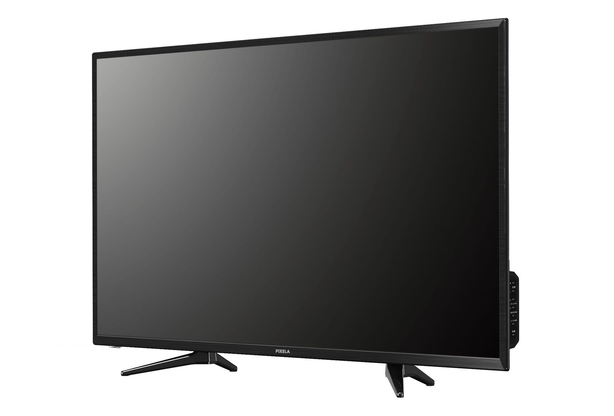 新4K放送開始直前記念キャンペーン 「PIXELA」ブランド 第4弾 4K対応49V型液晶テレビ 数量限定 39,800円(税込)で販売