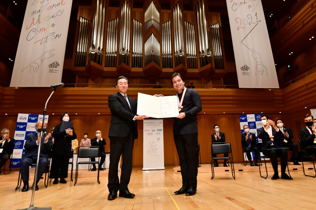第19回東京国際音楽コンクール〈指揮〉入賞者発表オンライン記者会見