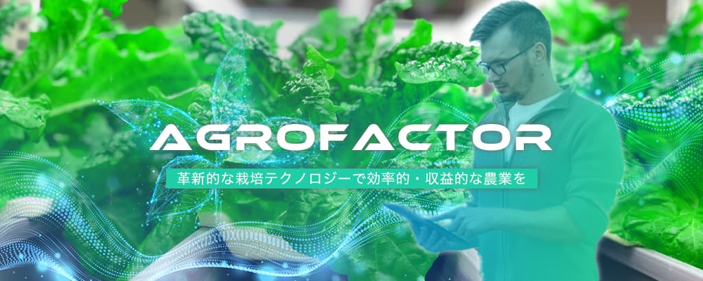 都会のド真ん中でも「通常の2倍サイズの野菜」が育つ！“根”に着目した効率的な野菜栽培システム「Agrofactor」