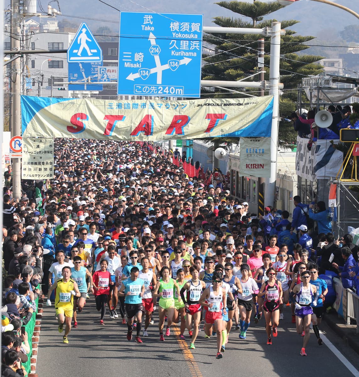 【エントリー締め切り迫る】スポニチ主催 第38回三浦国際市民マラソン