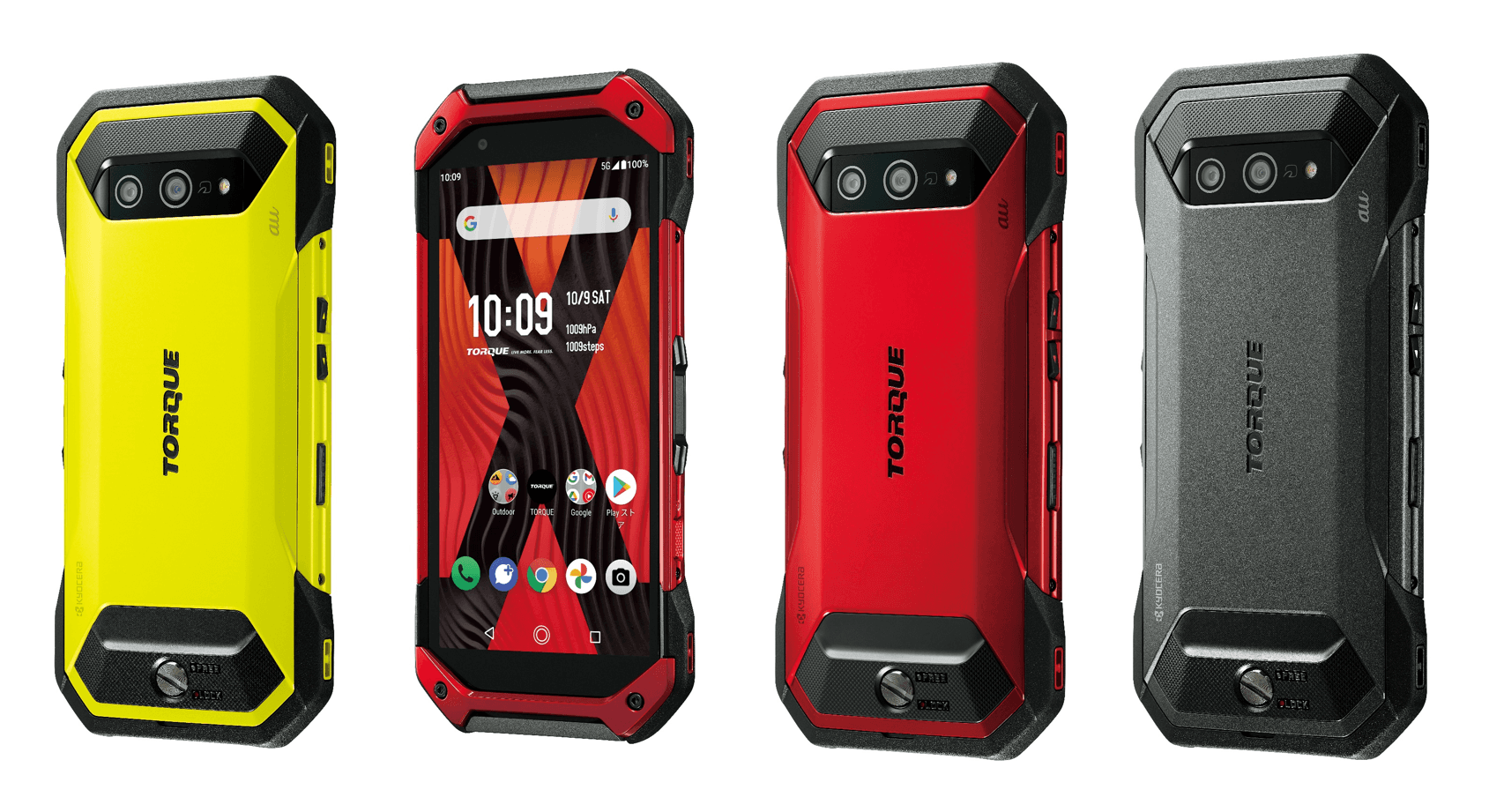 京セラ国内初の5G対応タフスマートフォン 「TORQUE(R) 5G」　ついに登場！