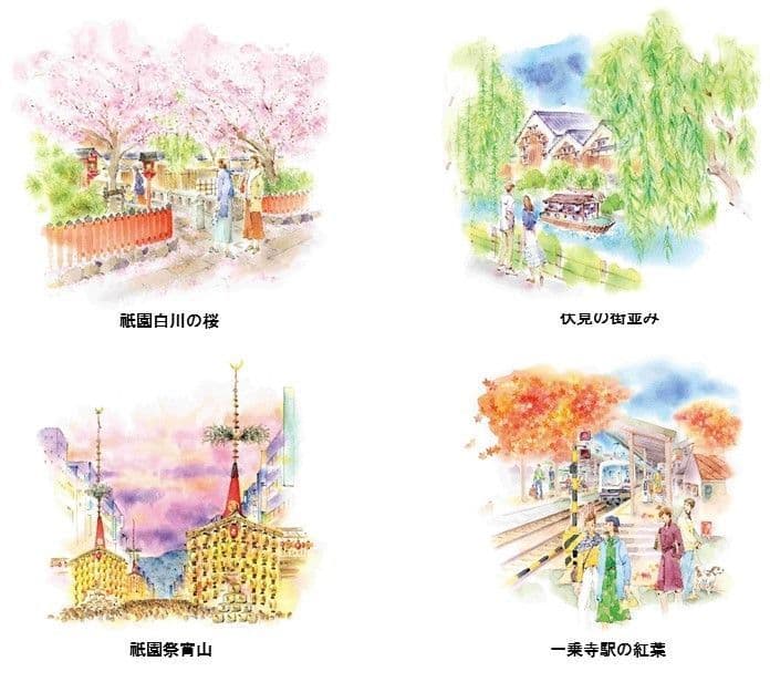 京セラ美術館　2018年春季特別展 京都水彩散歩 ー水彩画でめぐる京の四季ー 本展のために描き下ろした新作を含め、約60点を展示 