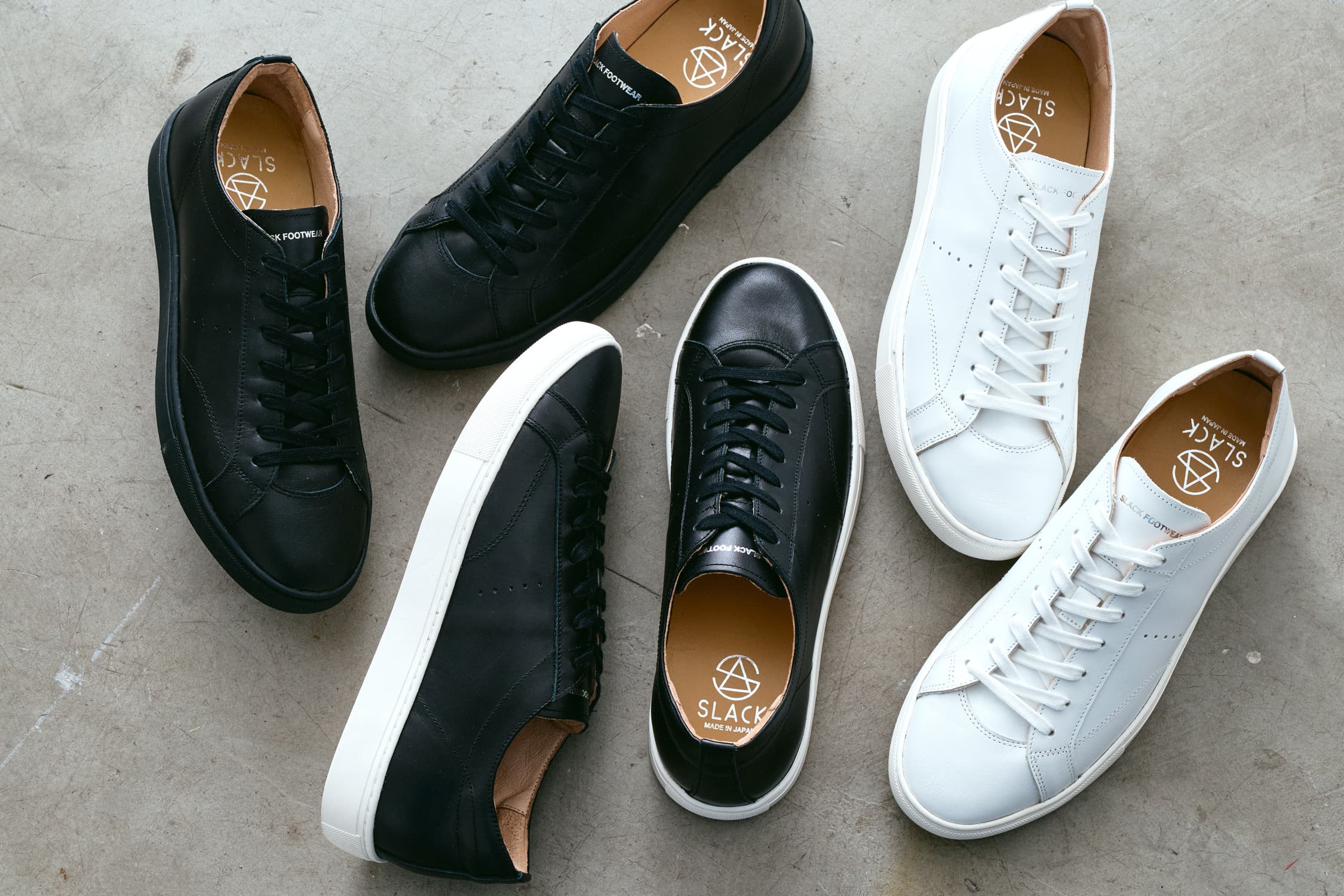 SLACK FOOTWEARから日本製レザースニーカー・インペリオンが 登場！「machi-ya」にて3月27日まで先行予約受付