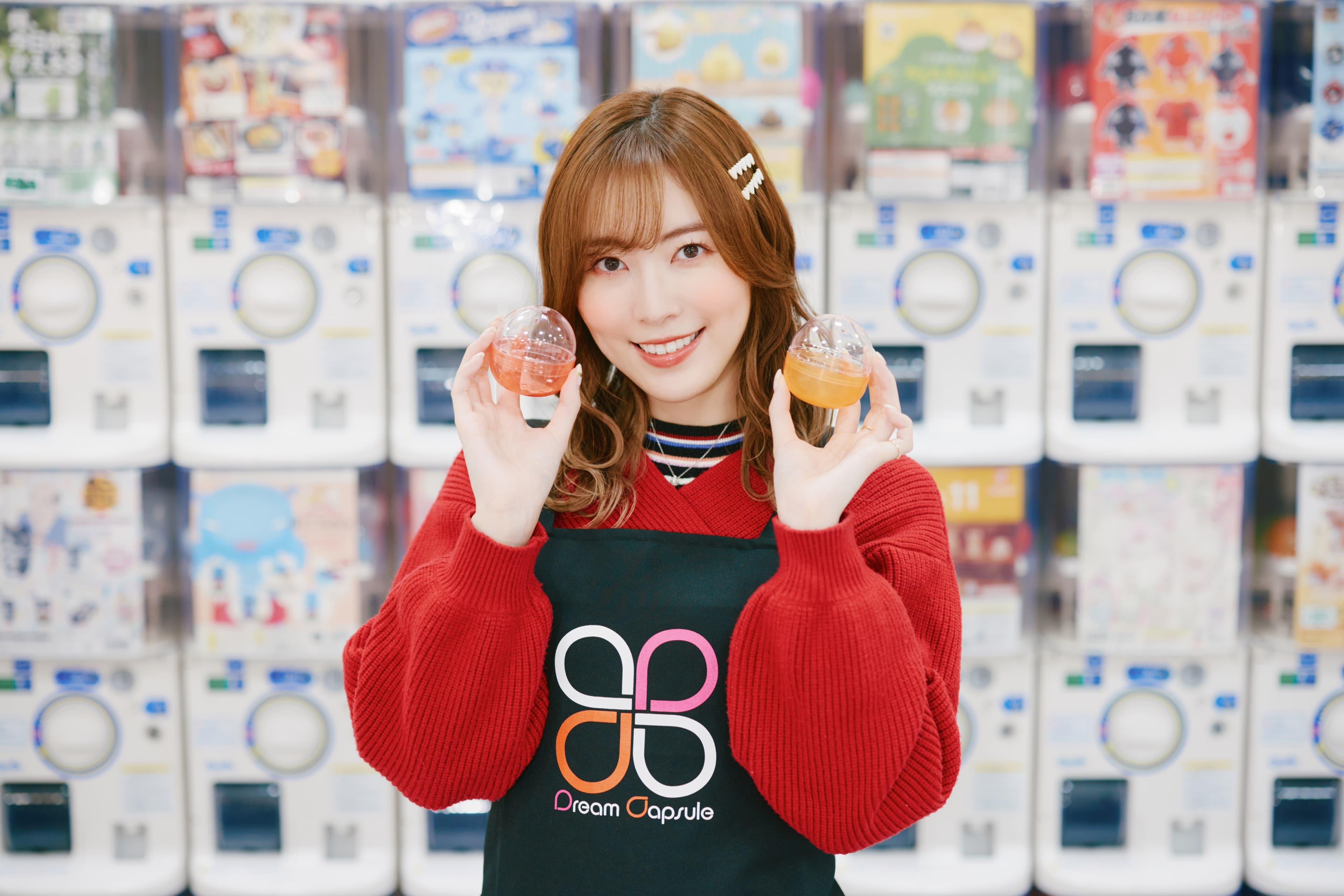 ガチャガチャのドリームカプセル、 イメージキャラクターに松井珠理奈さんが就任