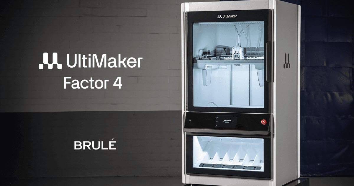 UltiMaker初の産業用3Dプリンタ 「Factor 4」の販売を開始！