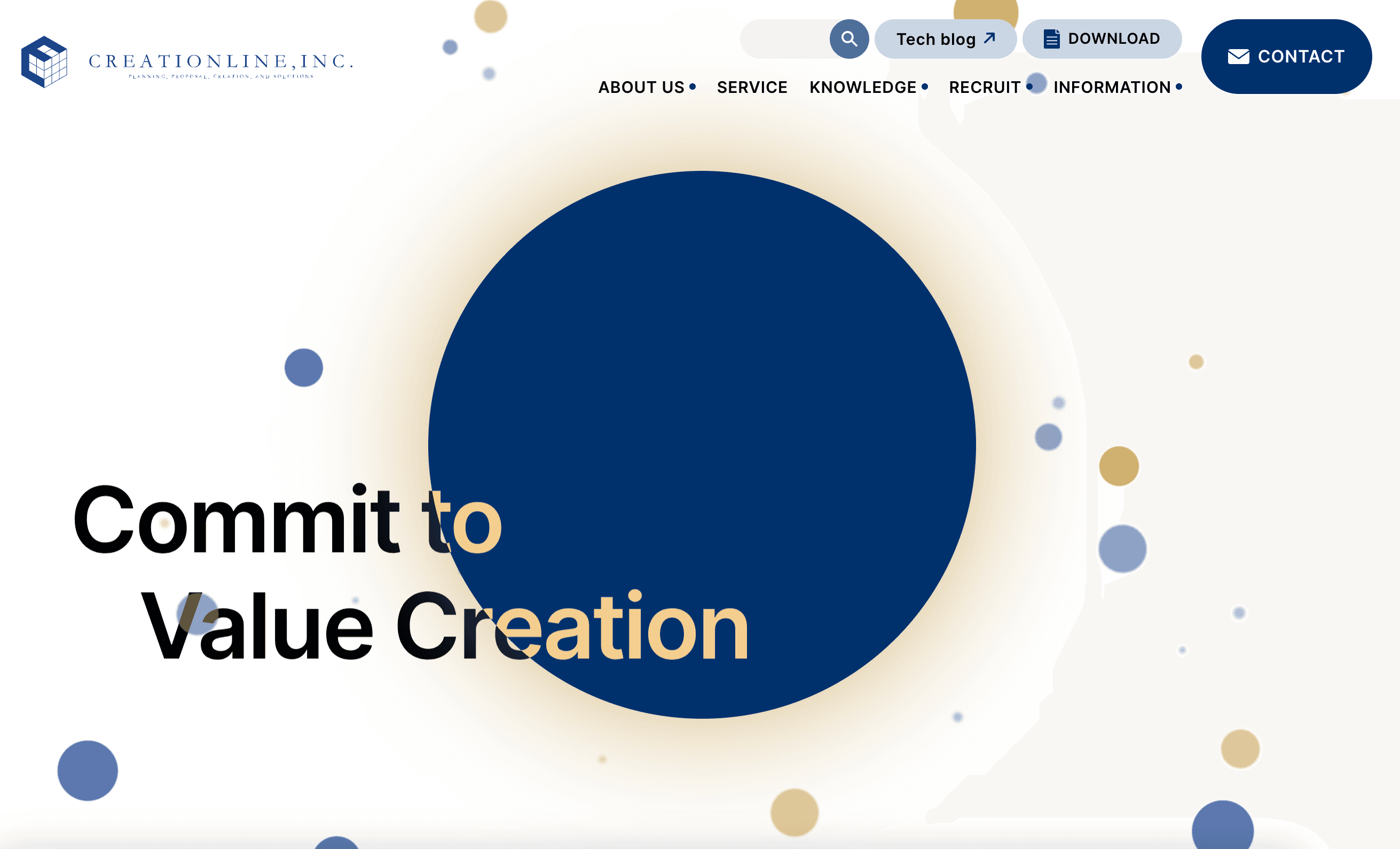顧客のWhyに寄り添うCo-Creation INNOVATION COMPANY 『クリエーションライン株式会社』 コーポレートサイトを全面リニューアル！