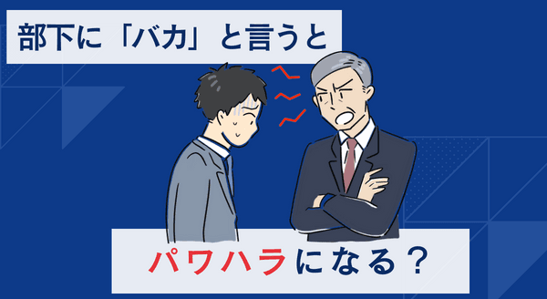 「部下に「バカ」と言うとパワハラになる？－パワハラと注意・指導の違い－」（動画でわかる）をYouTubeに配信を開始しました！