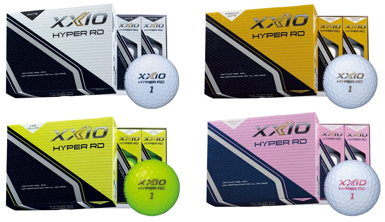 ゴルフボール「XXIO HYPER RD （ゼクシオ ハイパー アールディー）」新発売