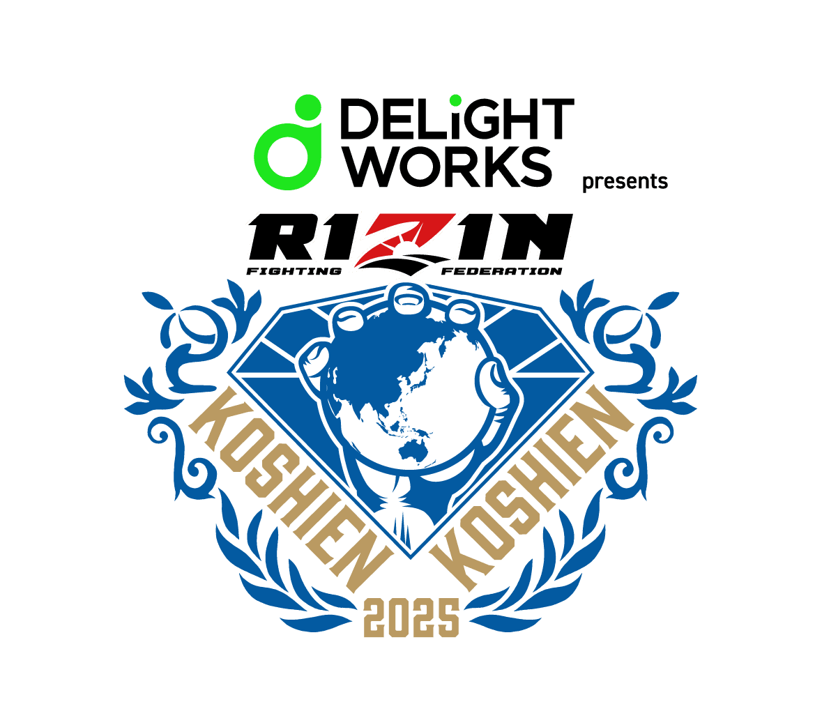 国内最高峰の格闘技団体「RIZIN」が開催する次世代のスター選手が集うトーナメント『DELiGHTWORKS presents RIZIN甲子園 2025』にRDX製ヘッドギアを提供！