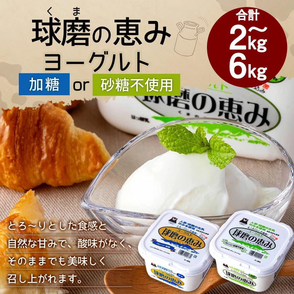 【熊本県水上村ふるさと納税】球磨の恵みヨーグルトを選べる容量で受付中です！