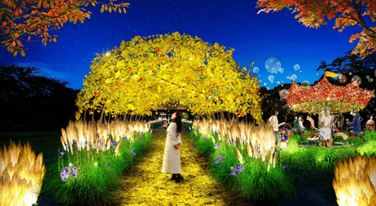 【取材案内】11/22(金) 都立小金井公園 「花と光のムーブメント　小金井公園ナイトパークワンダー」 点灯イベント＆プレス内覧会