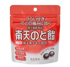 南天のど飴　黒糖シナモン風味（パウチ）