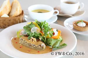 英国風ステーキランチ　マグレガ―さんの野菜畑より