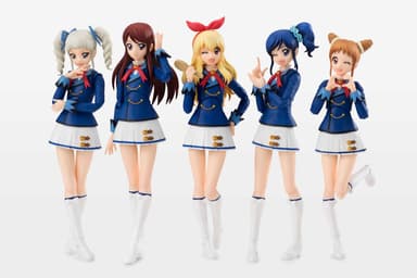 S.H.Figuarts「アイカツ!」シリーズ※画像はイメージです。※画像内の「S.H.Figuarts星宮いちご(冬制服ver.)」「S.H.Figuarts霧矢あおい(冬制服ver.)」「S.H.Figuarts紫吹 蘭(冬制服ver.)」は別売りです。※画像内の「S.H.Figuarts 有栖川おとめ(冬制服ver.)」は参考出品です。