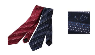 NVPネコドットネクタイ