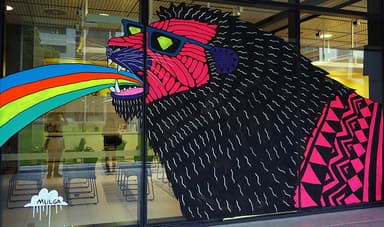 「MULGA THE ARTIST」アートワーク