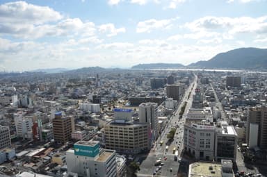 福山市中心部