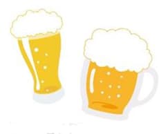 ビールイラスト