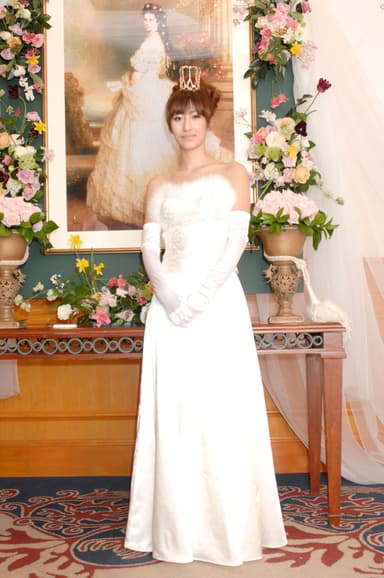 博多織とエコ素材のドレス
