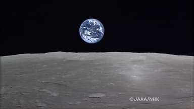 月面の様子（C）JAXA・NHK