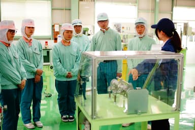 配管内に残ったエアー残圧の威力と危険性を体感