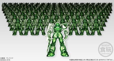 ザクII(クリアグリーンver.)