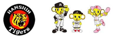 Tigersロゴ（左）、マスコット（右）