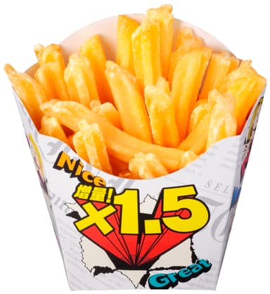 〈単品〉Xフライドポテト1.5倍増量