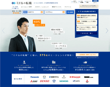 エン・ジャパン／ミドルの転職