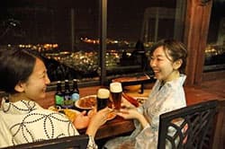 六甲山 納涼ビアガーデン