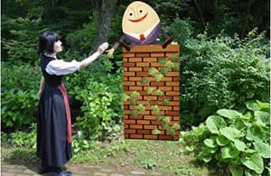 「鏡の国のアリス」キャラクターパネル（イメージ）